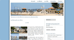 Desktop Screenshot of mairie-labernerie.fr